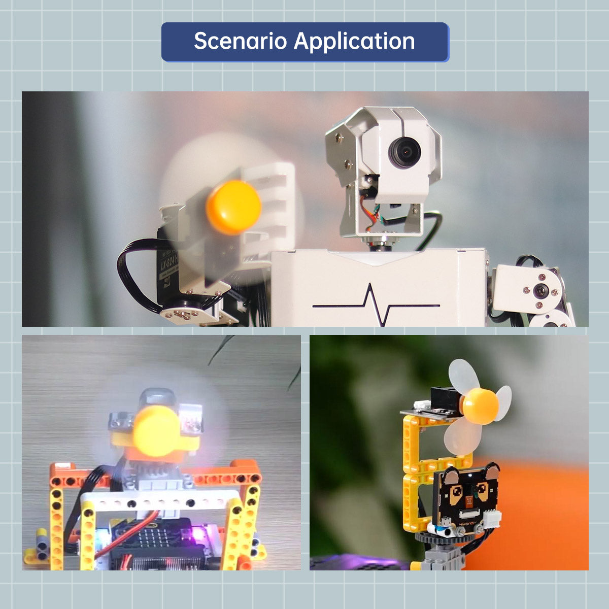 Fan Module: Hiwonder Robot Module Compatible with Arduino/ Raspberry Pi/ Jetson Nano/ micro:bit